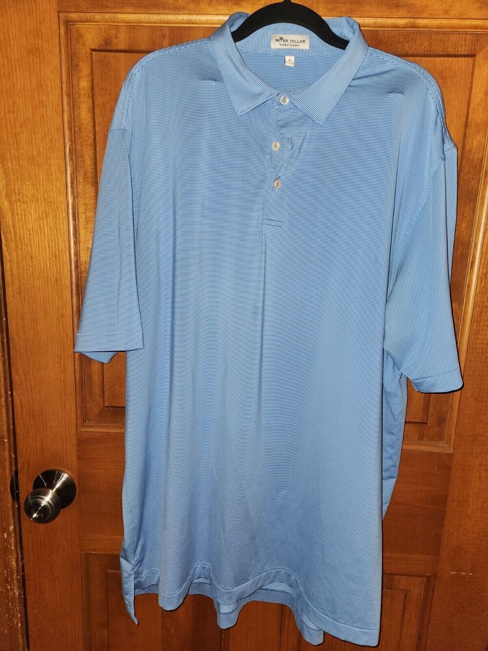 Men’s Peter Millar Polo Shirt Blue Size X Large